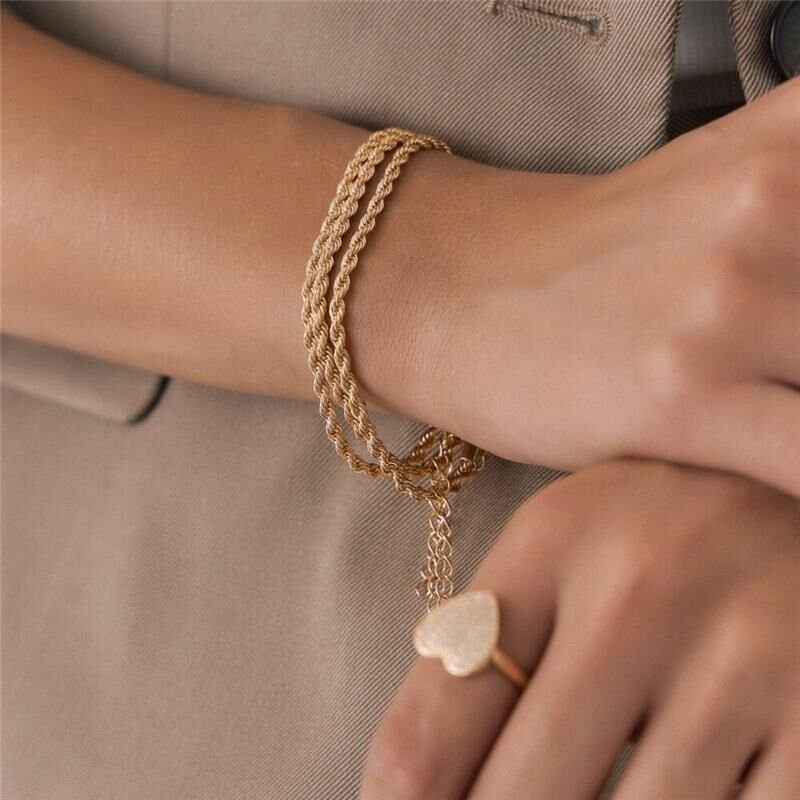 PULSEIRA MALHA CORDÃO BAIANO LISA 2MM