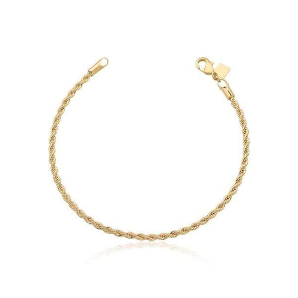 PULSEIRA MALHA CORDÃO BAIANO LISA 2MM - Imagem 3